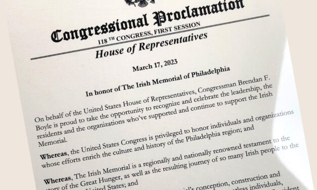 A Congressional Proclamation for the Memorial